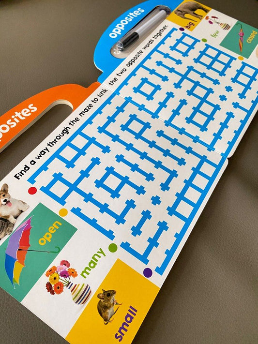 Early Learning Write & Wipe Preschool Fun