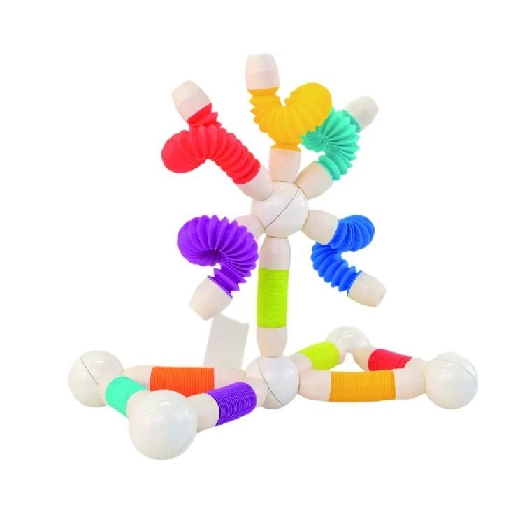 Flexible Magnetic tube block Set (36 Pcs)
