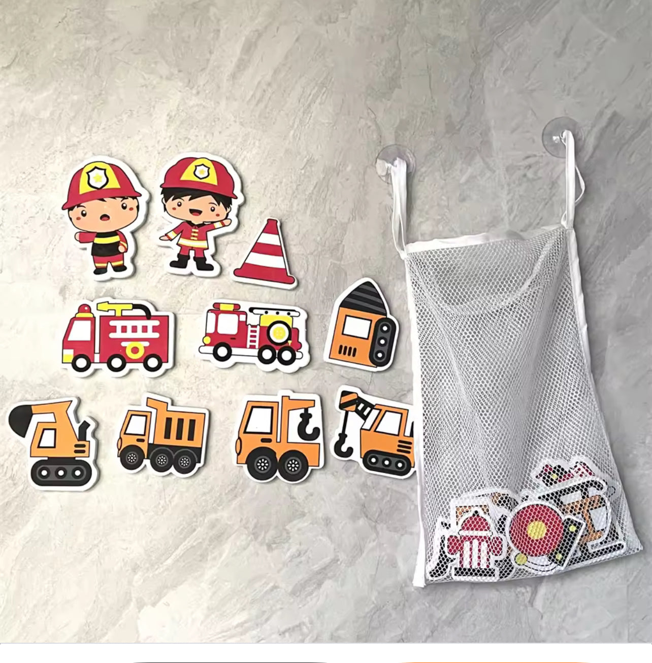 EVA bath stickers reusable