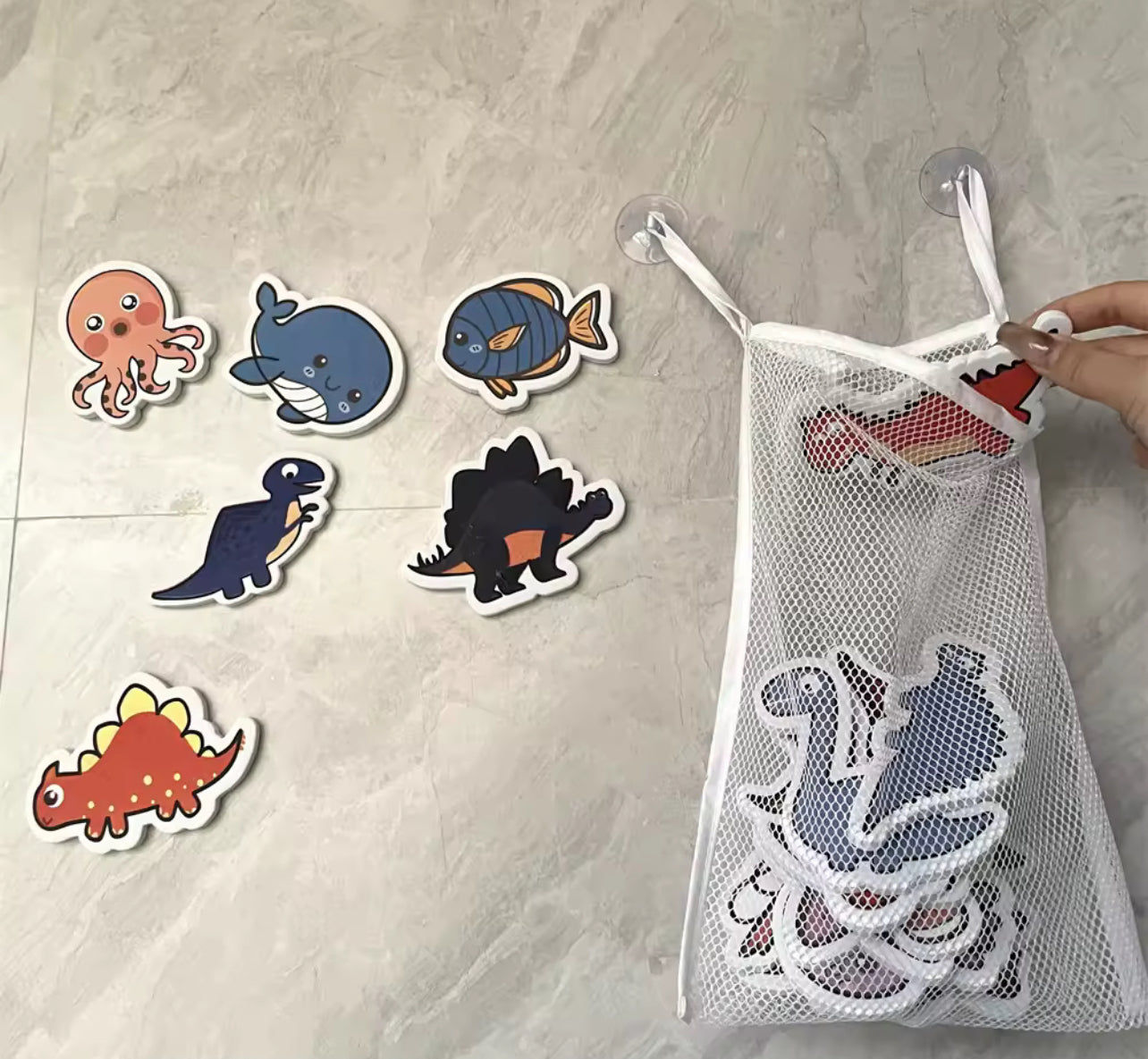 EVA bath stickers reusable