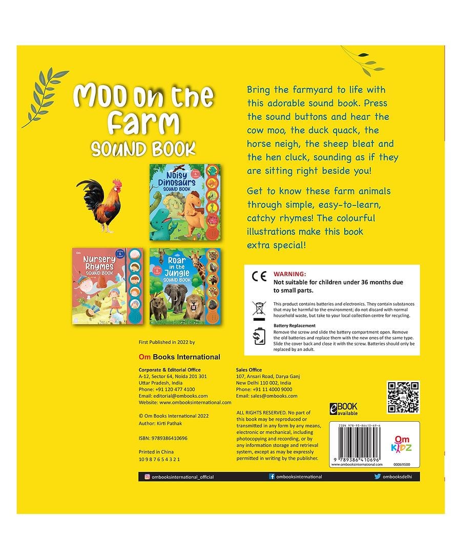 Moo on the Farm Sound Book