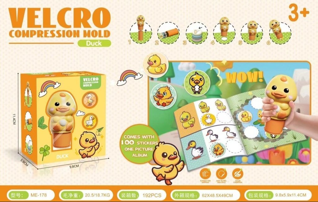 Magic stamper reusable 100 stickers