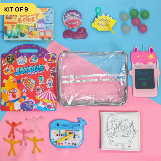 The Easy-to-Carry Fun Kit 6 & 9 -Toys for Happy Kids Everywhere!