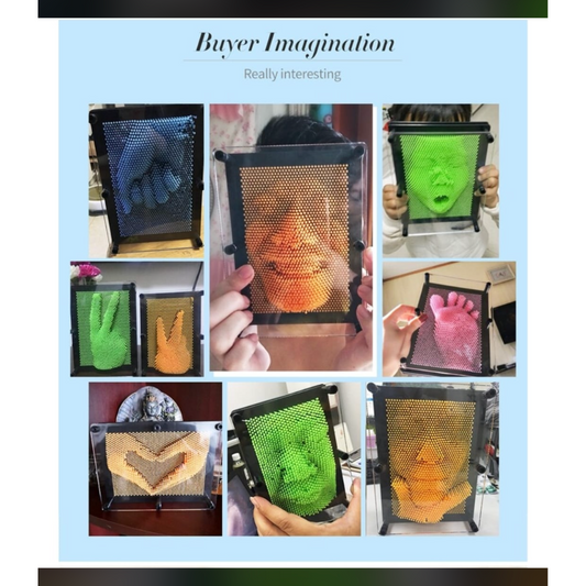 3D Pin Art sensory Toy
