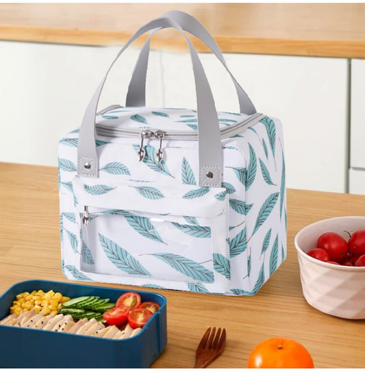 Insulated Lunch Bags for Men Woman Adult Large Reusable Lunch Tote Bag with Handle Green Leakproof Womens lunch bags for Work Picnic Hiking Office Beach