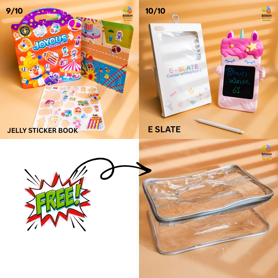 The Easy-to-Carry Fun Kit 7 & 10 -Toys for Happy Kids Everywhere!