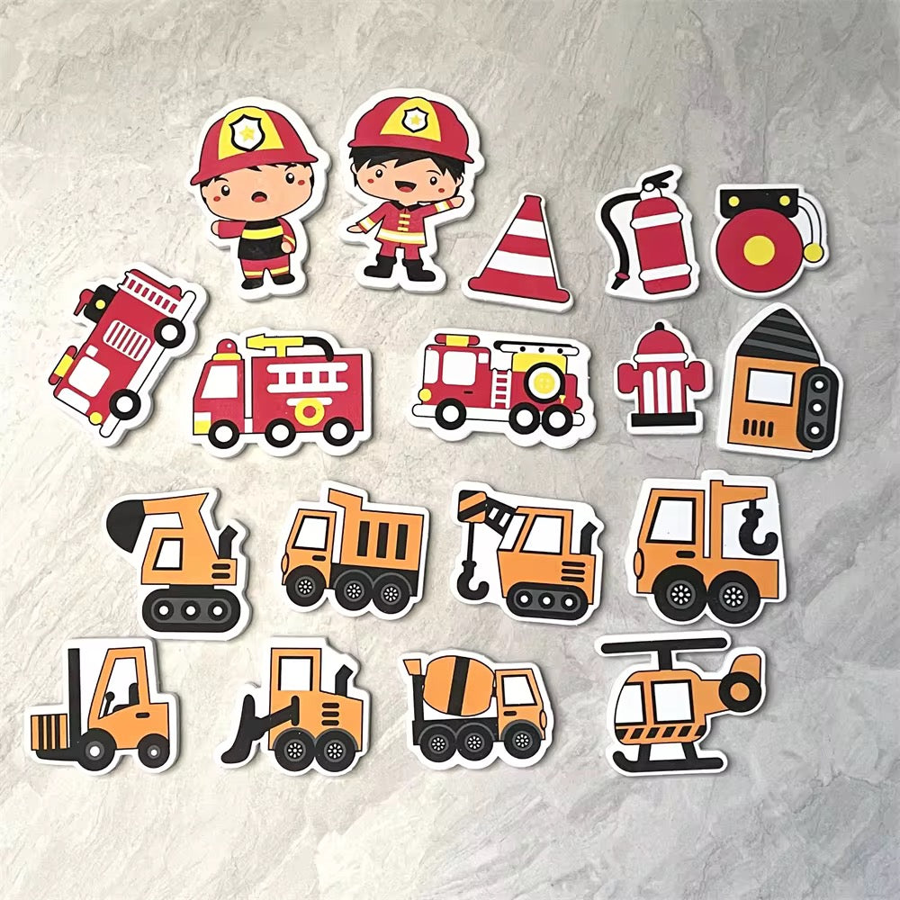 EVA bath stickers reusable