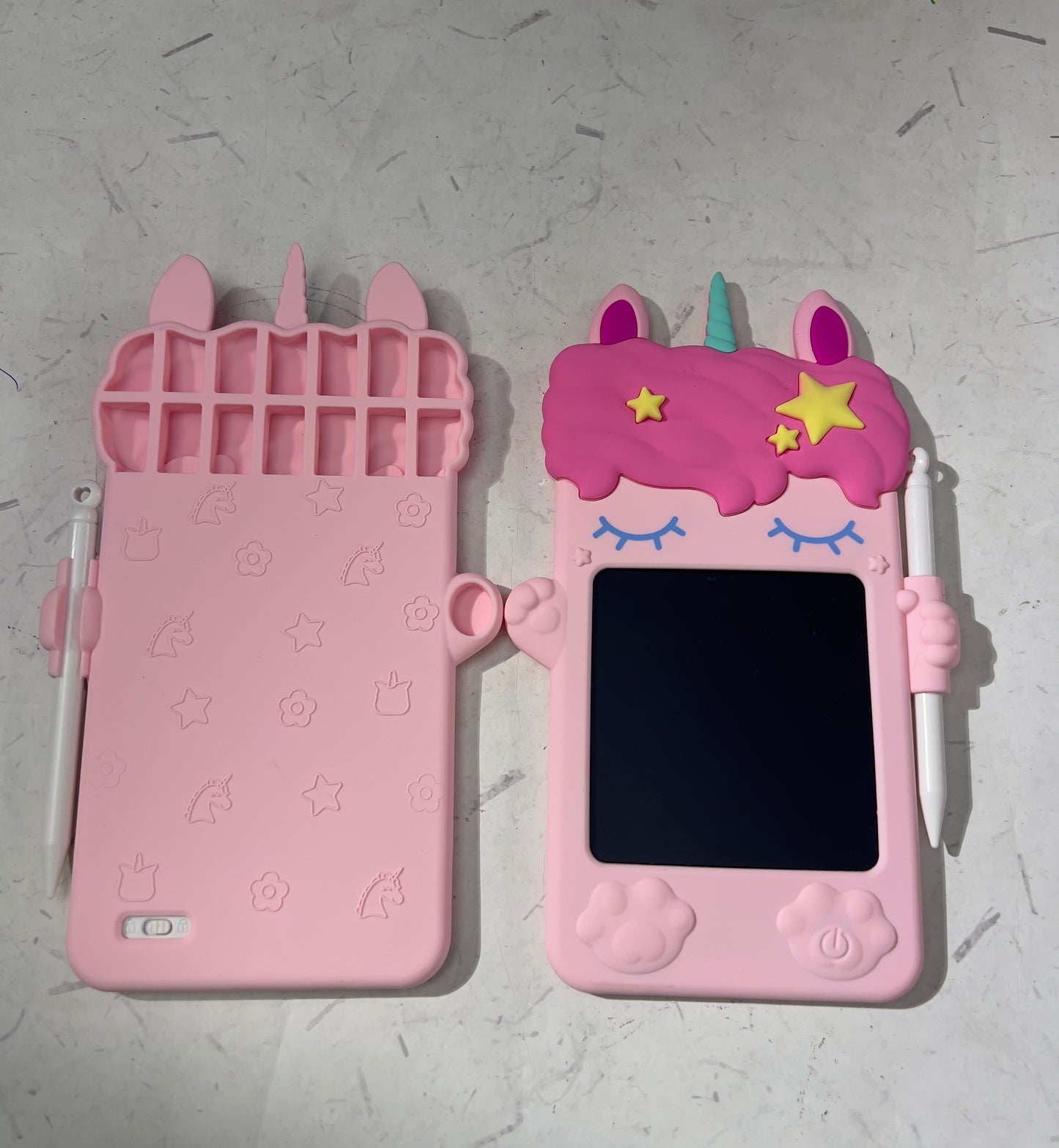 E- slate colour writing board