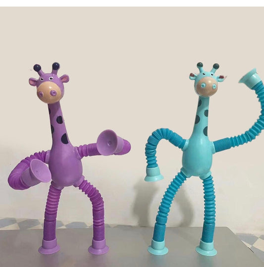 Giraffe Suction Fidget tube Toys
