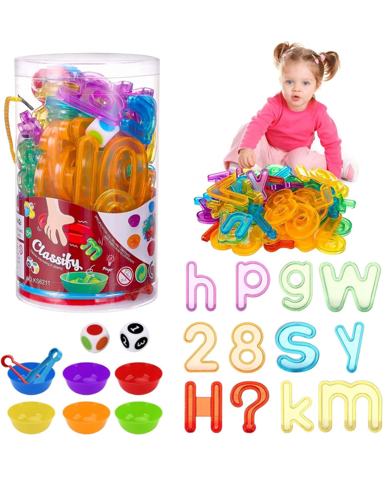 Montessori Counting Sorting Game: Educational Toy for Kids