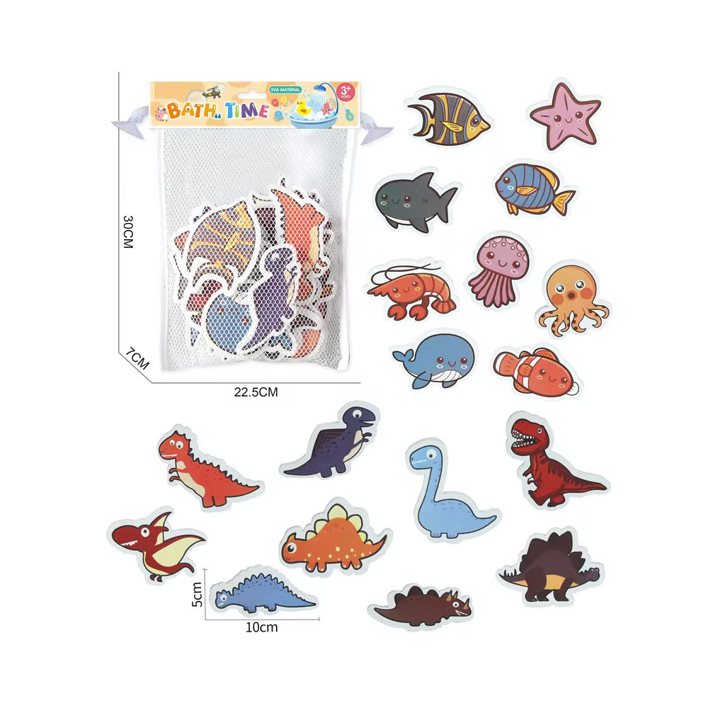 EVA bath stickers reusable