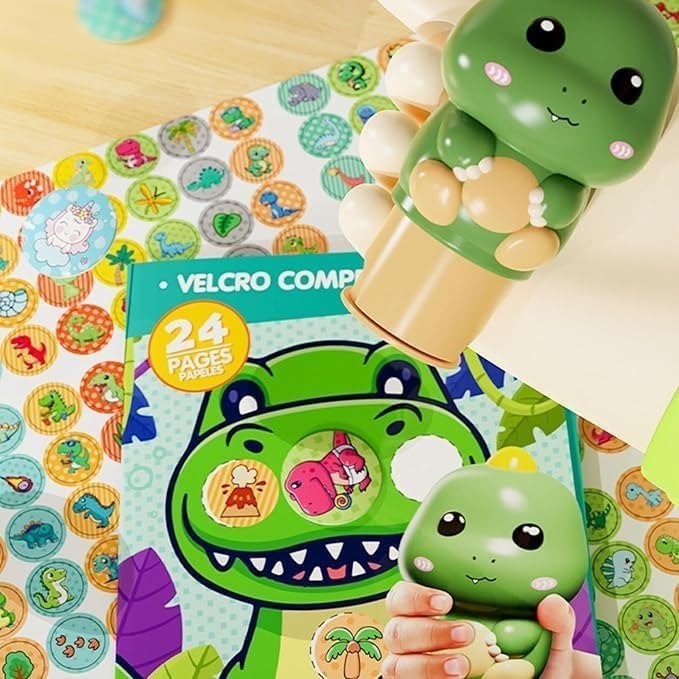 Magic stamper reusable 100 stickers