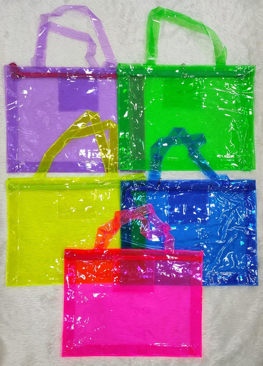 Multipurpose jelly bag with 4 letter
Size- 46*33*7.5 cm