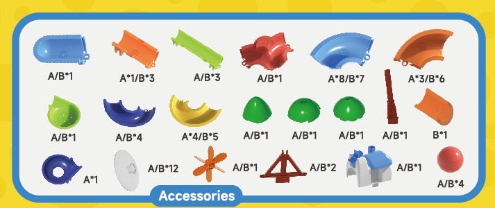 Baby Bath Toys,51Pcs Bath Track Toy,Water Slide with , Water Track Bathtub Bath Toys, Bath Toys Water Balls Tracks for Kids for Wall Bathtub Toy Slide for 3 4 5 6 Year Olds Boys Girls