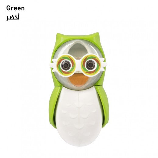 Flipper Owl Smarty Toothbrush Holder+Timer, Blue, FLR-OWL-STY