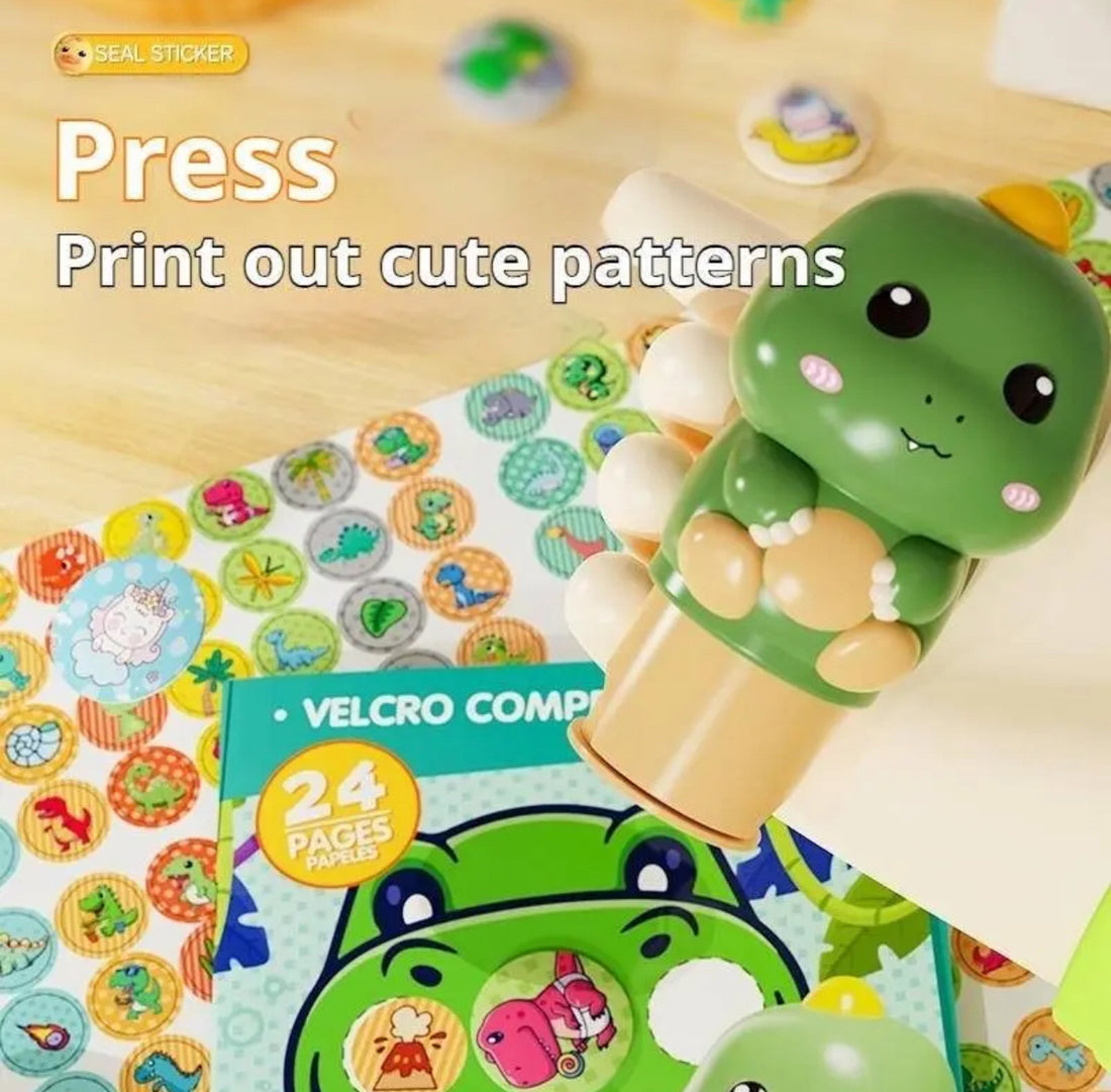 Magic stamper reusable 100 stickers