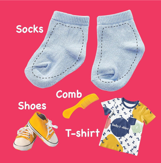 First Word: Touch and Feel Board Book for Kids - Sensory Learning for Babies | Learn First Words with Textures | Boost Basic Vocabulary for Little Scholars; 1-3 Years