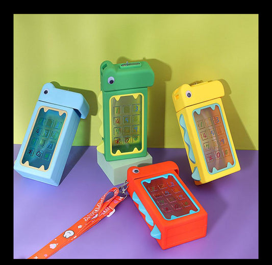 Quirky Dino bottles 480 ml Material- Silicon ( food grade ). pc/abs/tpr(food grade)