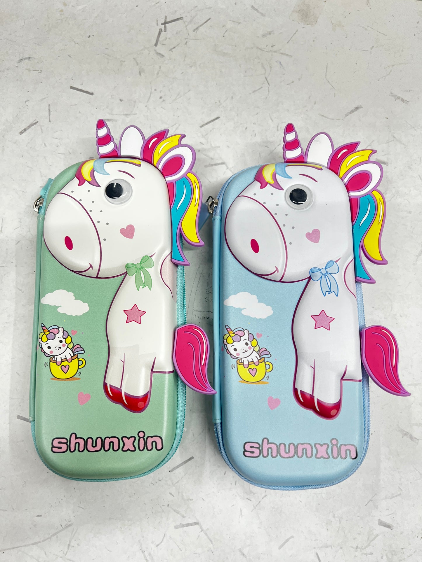 3D Unicorn Pencil Box | Stationary for Kids