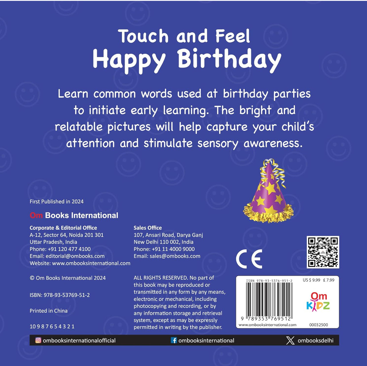 Board Book: Touch And Feel Happy Birthday