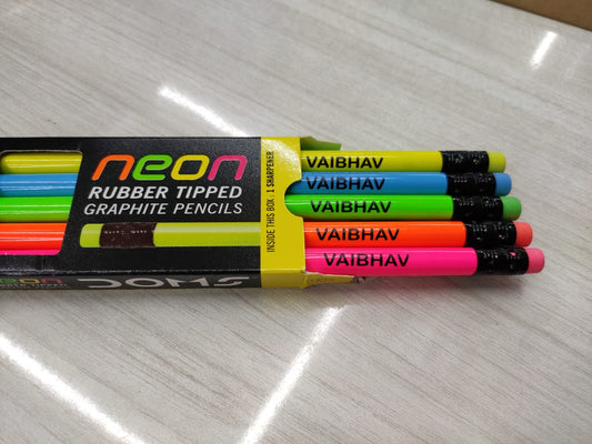 Personalized pencils box