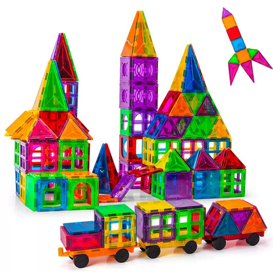 100 pcs magnetic tiles