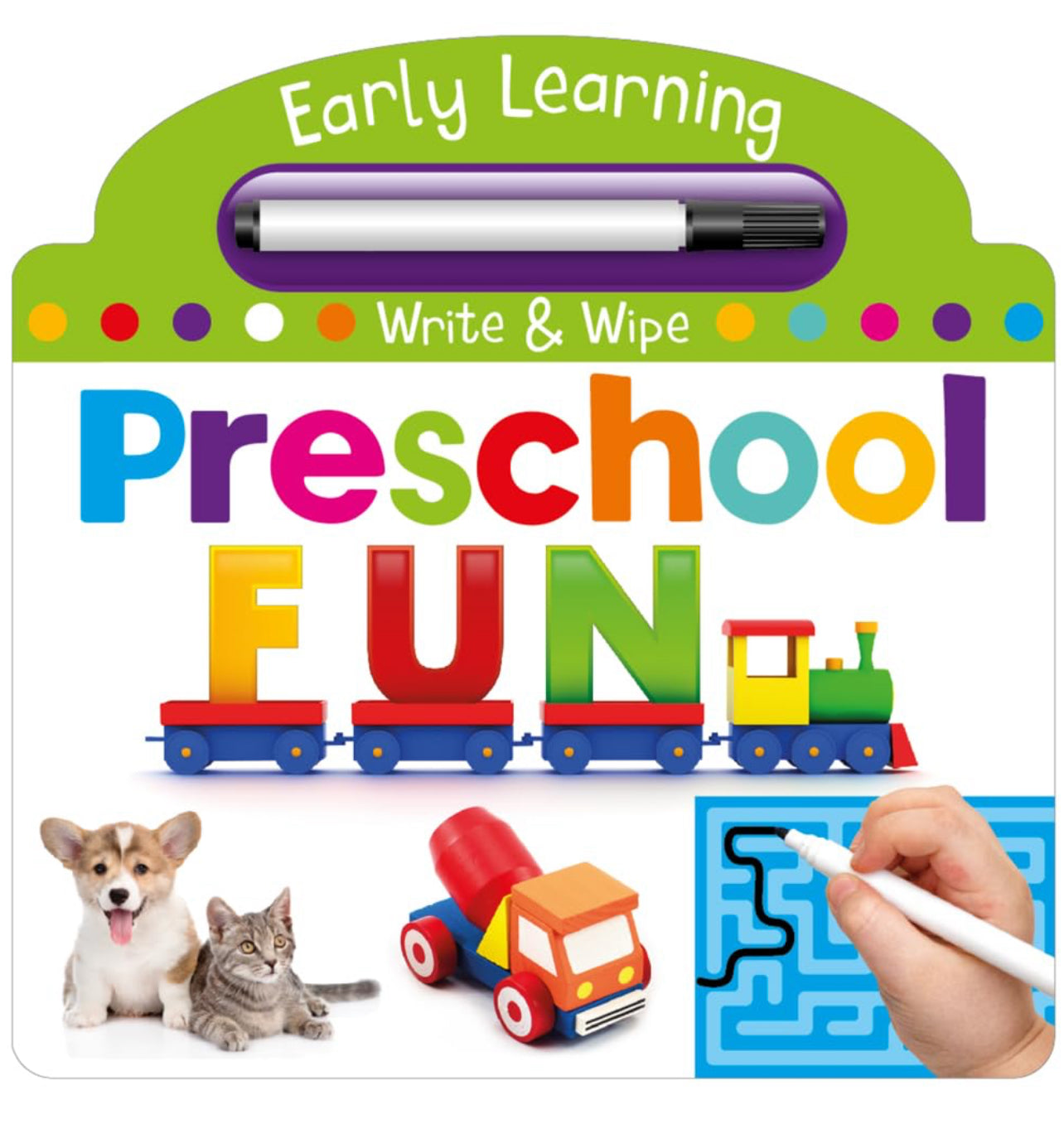 Early Learning Write & Wipe Preschool Fun