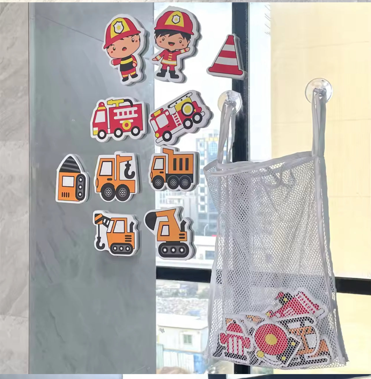 EVA bath stickers reusable