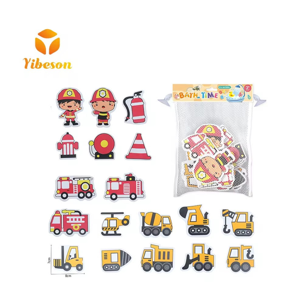 EVA bath stickers reusable