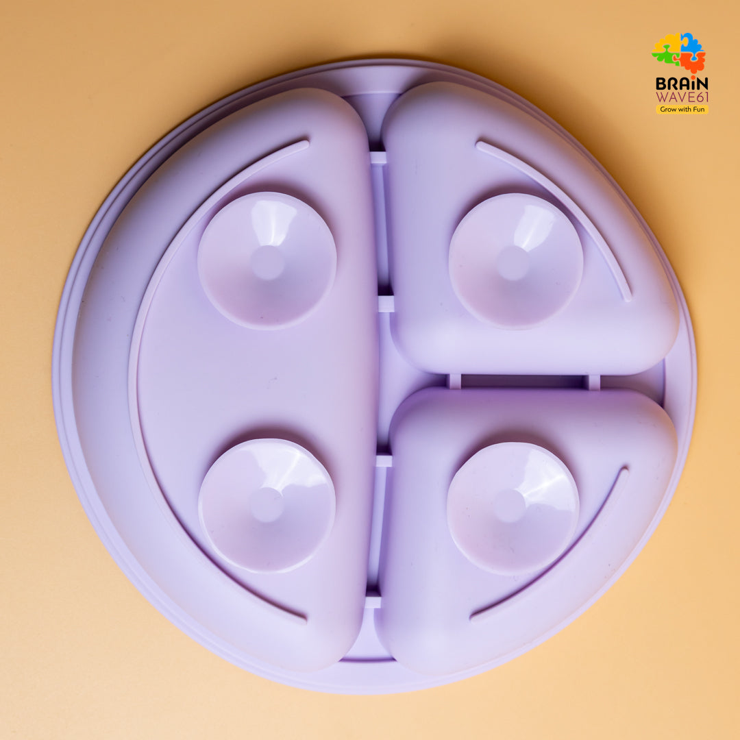 Silicon baby feeding set of 5