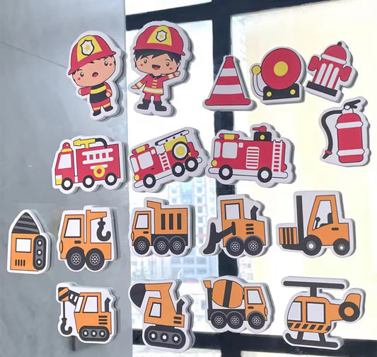 EVA bath stickers reusable