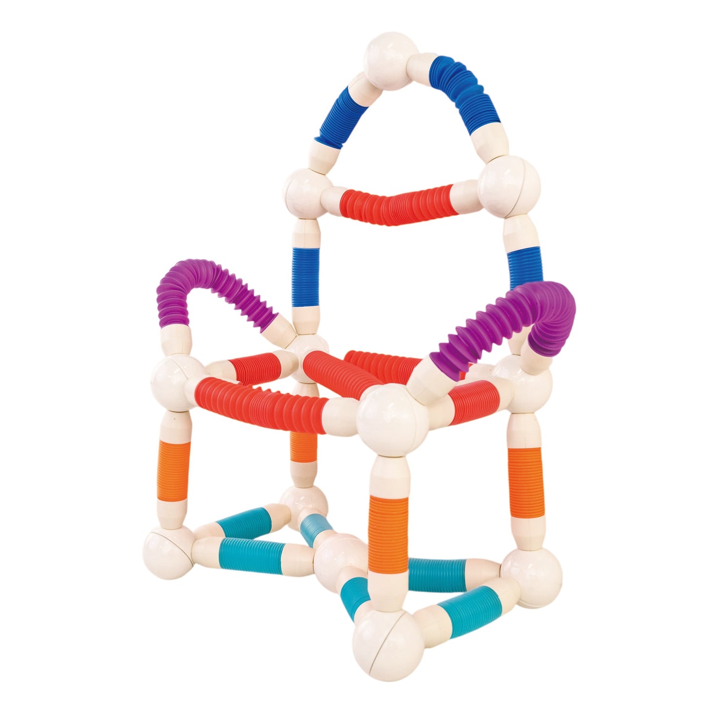 Flexible Magnetic tube block Set (36 Pcs)