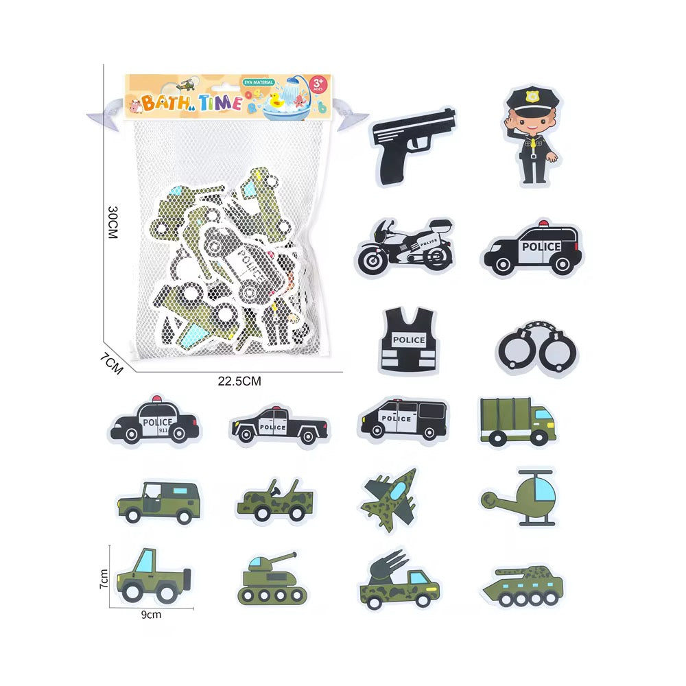 EVA bath stickers reusable