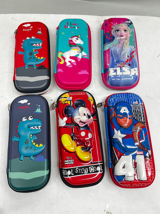 3D pencil hard case box