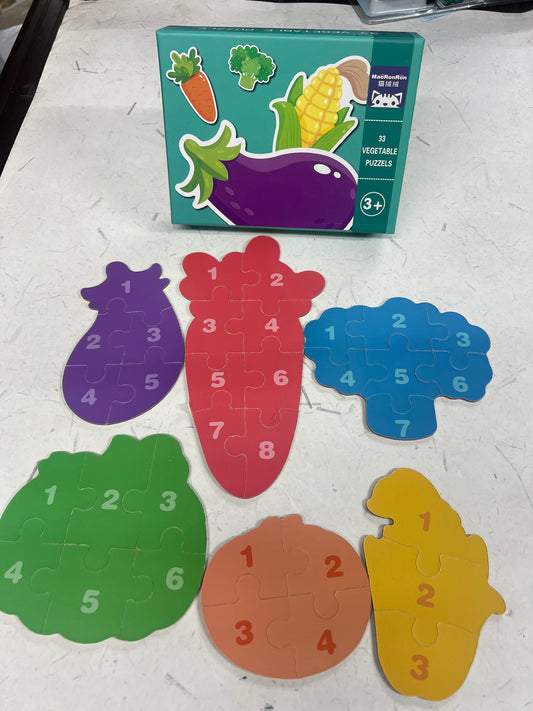 33 Ladder Puzzle vegetables (3,4,5,6,7,8)