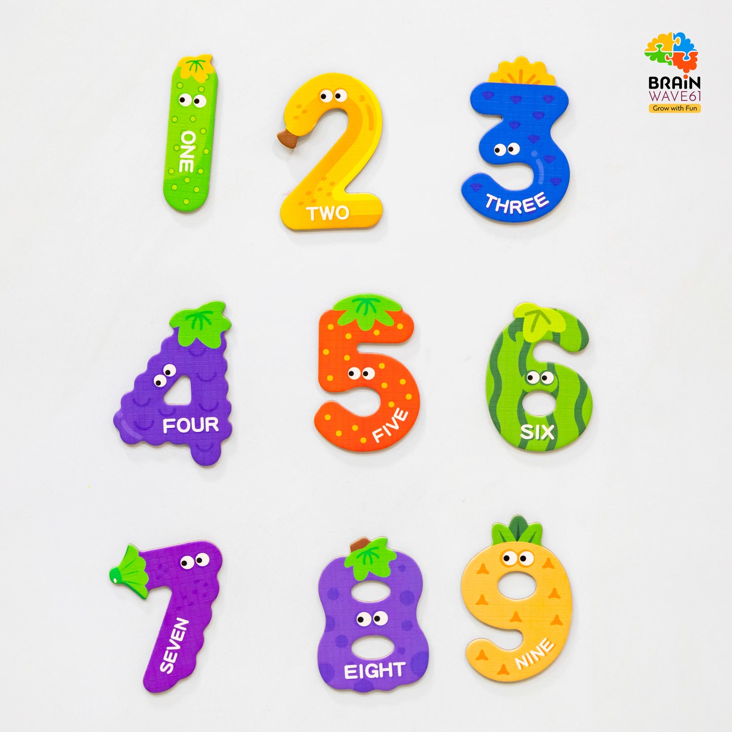 Magnetic animal numbers