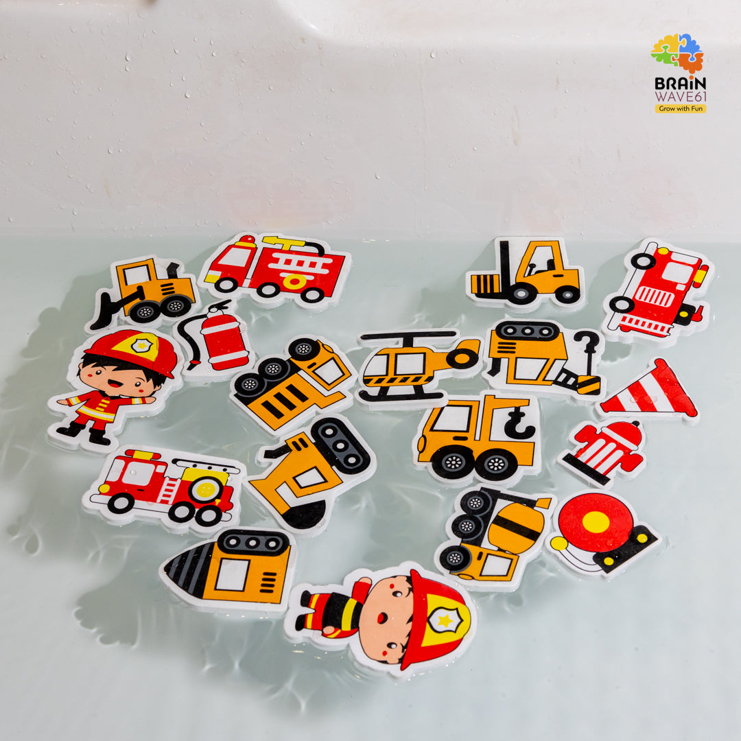 EVA bath stickers reusable