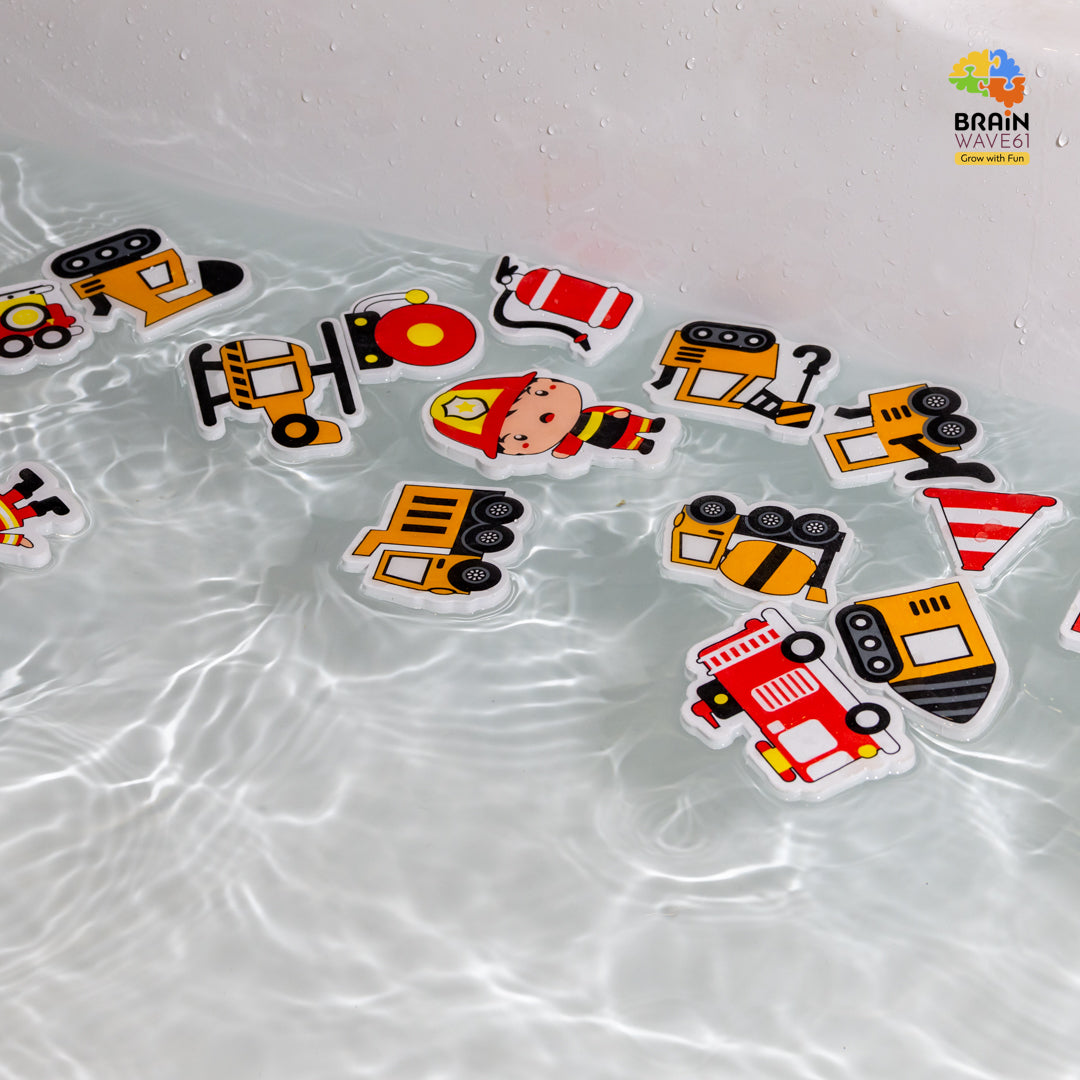 EVA bath stickers reusable
