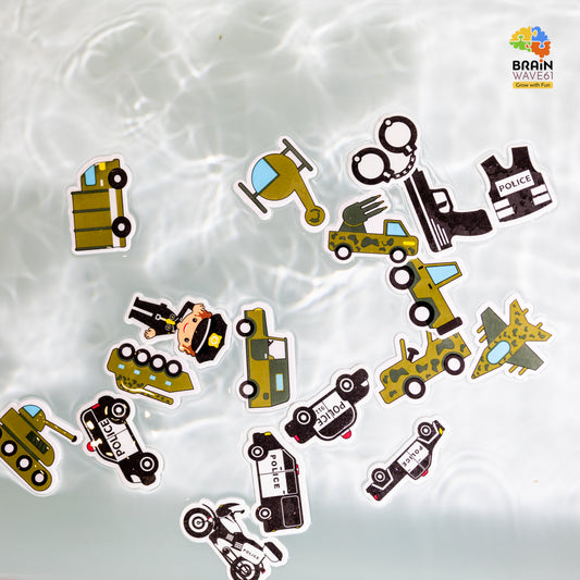 EVA bath stickers reusable