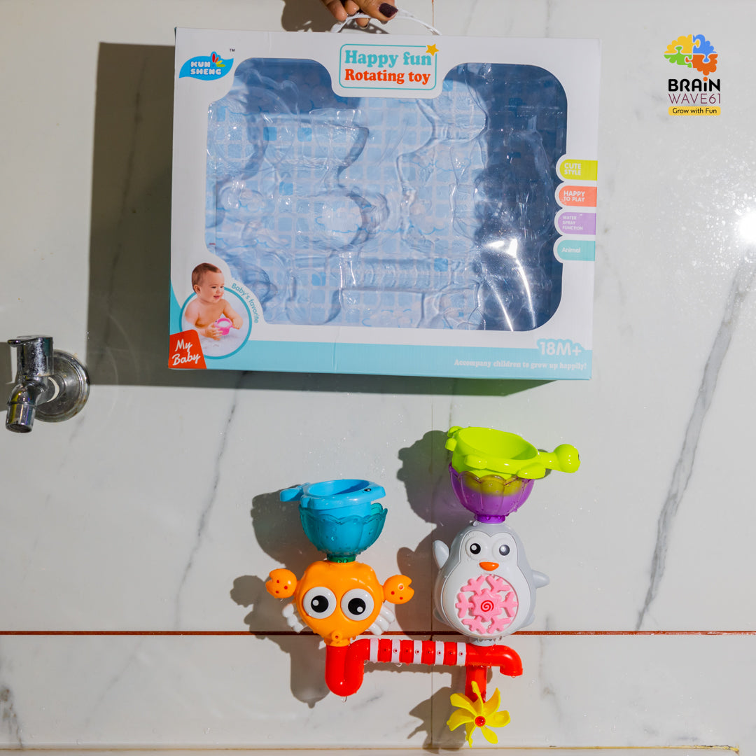 Spin & Splash Water Toy Set – Interactive Bath Play