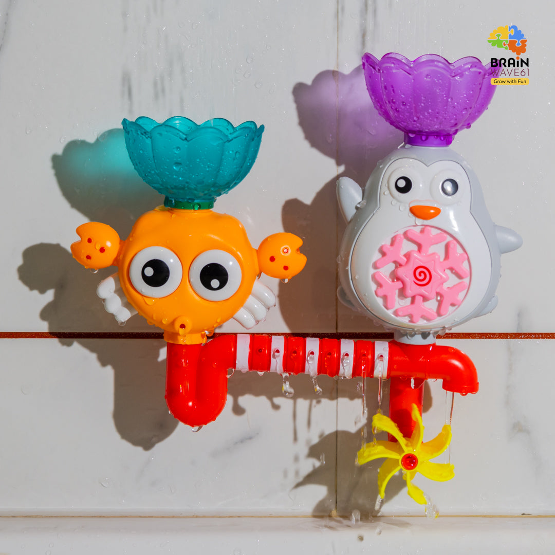 Spin & Splash Water Toy Set – Interactive Bath Play