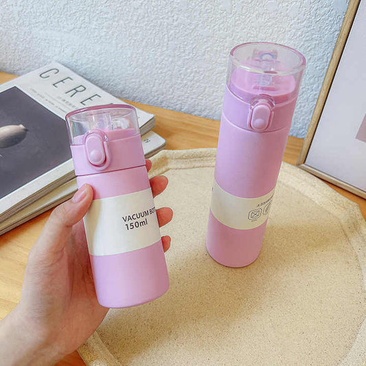 150ml & 250ml Mini Portable Double Wall Stainless Steel 304 Vacuum Flask Insulate