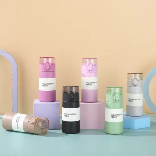 150ml & 250ml Mini Portable Double Wall Stainless Steel 304 Vacuum Flask Insulate