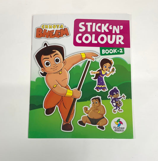 CHOTA BHEEM STICK & COLOUR BOOK
