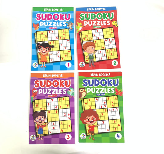 BRAIN BOOSTER - SUDOKU PUZZLES FOR KIDS