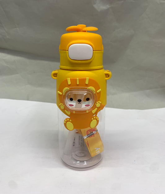 PLASTIC STRAW BOTTLE - 500ML