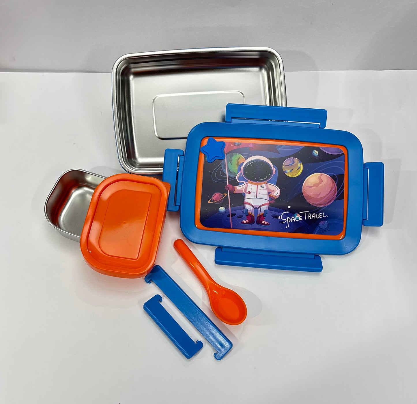 INSULATED LUNCH BOX WITH CONTAINER 550ML + 100ML