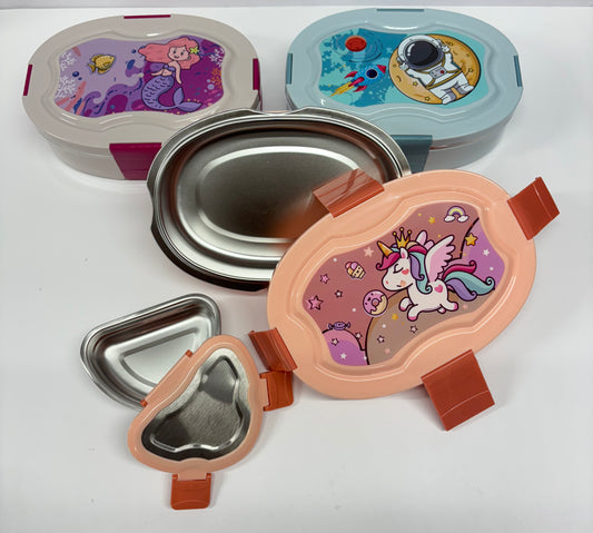 Youfood Oval Lunch Box with One Small container