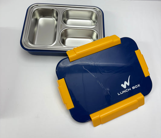 3 Compartment Stainless Steel 710ml