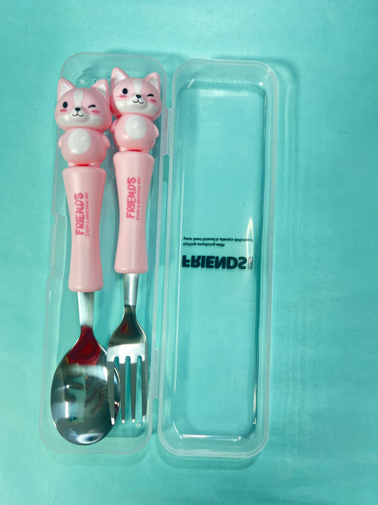 Stainless steel Kids cutlery set fork & spoon